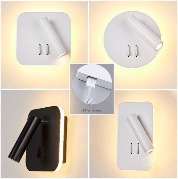wall lamps aluminum with usb interface switch rotatable lamp bedside reading led
wall lamps aluminum with usb interface switch rotatable lamp bedside reading led