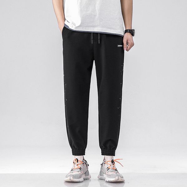 men's jeans white drawstring trousers korean harajuku style thin mid-waist pants for male summer loose solid men casual 33b0, Blue
men's jeans white drawstring trousers korean harajuku style thin mid-waist pants for male summer loose solid men casual 33b0, Blue