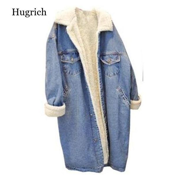women's down & parkas women denim clothes winter coat thick jackets lambswool warm cotton parka casual loose outwear, Black
women's down & parkas women denim clothes winter coat thick jackets lambswool warm cotton parka casual loose outwear, Black
