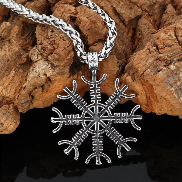 pendant necklaces jewelry wholesale viking odin rune stainless steel necklace snowflake charm accessories men women fashion gifts, Silver
pendant necklaces jewelry wholesale viking odin rune stainless steel necklace snowflake charm accessories men women fashion gifts, Silver