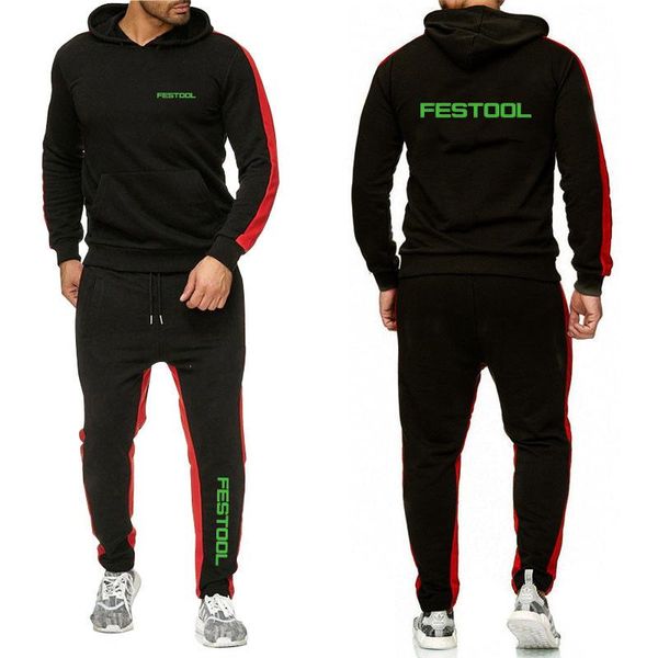 men's tracksuits festool tools suit cotton outdoor baseball uniform casual wear sportswear jacket hoodies and sports pants, Gray
men's tracksuits festool tools suit cotton outdoor baseball uniform casual wear sportswear jacket hoodies and sports pants, Gray