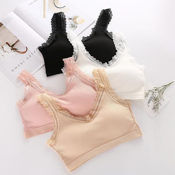 bras linbaiway floral lace bra for women's underwear bralette women tank camisole wireless brassiere lingerie sports, Red;black
bras linbaiway floral lace bra for women's underwear bralette women tank camisole wireless brassiere lingerie sports, Red;black