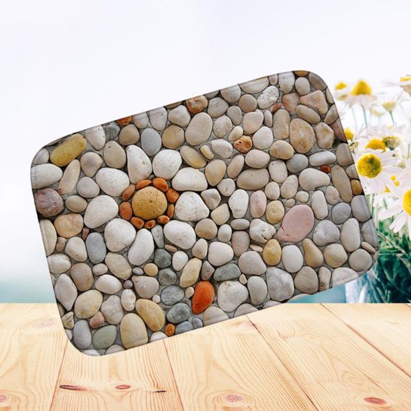 40x60cm flannel non-slip foot mat thicken water absorption ground for living room bedroom bath - pebbles mats
40x60cm flannel non-slip foot mat thicken water absorption ground for living room bedroom bath - pebbles mats