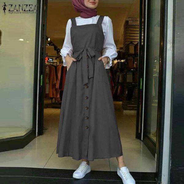 dresses women's autumn overalls vestidos fashion islamic dress 2021 casual solid tank marocain robe female button sundress s-5xl, Black;gray
dresses women's autumn overalls vestidos fashion islamic dress 2021 casual solid tank marocain robe female button sundress s-5xl, Black;gray