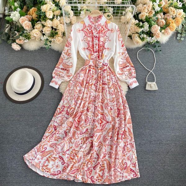 women's knits & tees croysier maxi es for women autumn clothes long sleeve shirt with belt vintage paisley print elegant om76, White
women's knits & tees croysier maxi es for women autumn clothes long sleeve shirt with belt vintage paisley print elegant om76, White