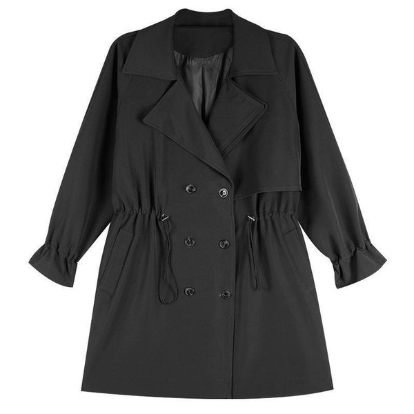 women's trench coats 2021 spring autumn long coat women double breasted slim female outwear fashion windbreaker size s-3xl, Tan;black
women's trench coats 2021 spring autumn long coat women double breasted slim female outwear fashion windbreaker size s-3xl, Tan;black