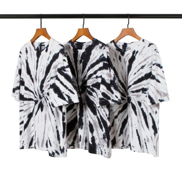 men's t-shirts summer panelled tie-dye men short sleeve o-neck collar loose oversize casual tees european american style, White;black
men's t-shirts summer panelled tie-dye men short sleeve o-neck collar loose oversize casual tees european american style, White;black