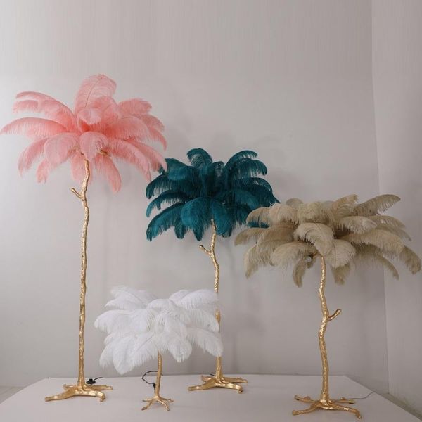 light luxury copper ostrich feather net red floor lamp living room nordic bedroom princess bedside table lamps
light luxury copper ostrich feather net red floor lamp living room nordic bedroom princess bedside table lamps