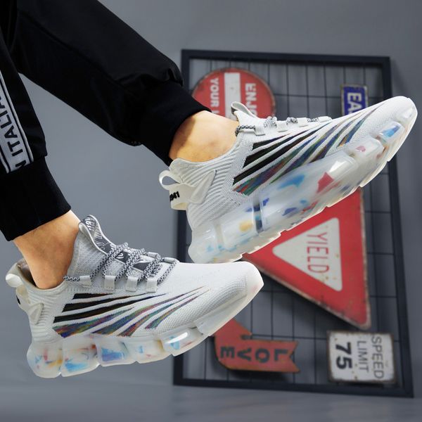 2021 Summer Mens Casual Shoes Mesh running shoes trend casual sports shoes light running Tenis Masculino Zapatillas Hombre, Black
2021 Summer Mens Casual Shoes Mesh running shoes trend casual sports shoes light running Tenis Masculino Zapatillas Hombre, Black