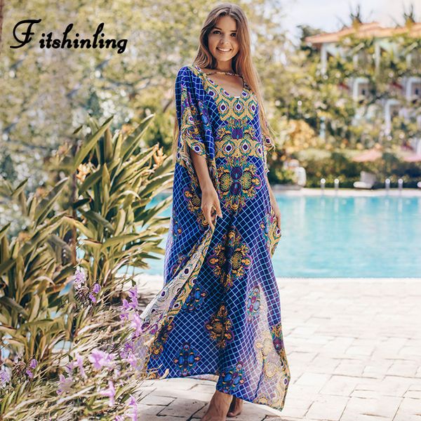 fitshinling bohemian holiday long dress beach cover-up batwing sleeve oversized robe print floral summer kaftan maxi dresses new
fitshinling bohemian holiday long dress beach cover-up batwing sleeve oversized robe print floral summer kaftan maxi dresses new