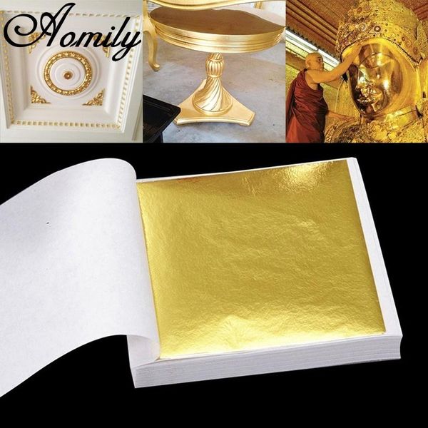 other arts and crafts 9x9cm 100 sheets practical scrapbook paper shiny gold leaf for gilding funiture lines wall handicrafts decoration
other arts and crafts 9x9cm 100 sheets practical scrapbook paper shiny gold leaf for gilding funiture lines wall handicrafts decoration