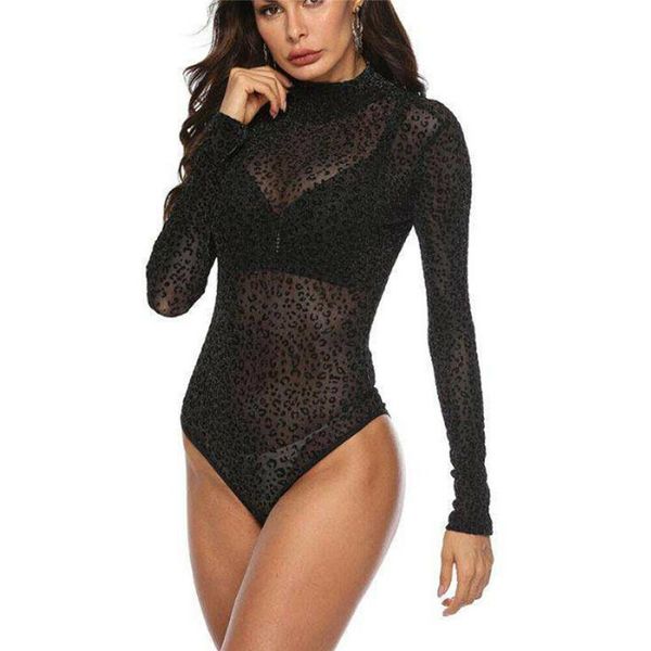 women's jumpsuits & rompers women clothes long sleeve bandage leopard print bodysuit transparent turtle neck leotard jumpsuit one piece, Black;white
women's jumpsuits & rompers women clothes long sleeve bandage leopard print bodysuit transparent turtle neck leotard jumpsuit one piece, Black;white