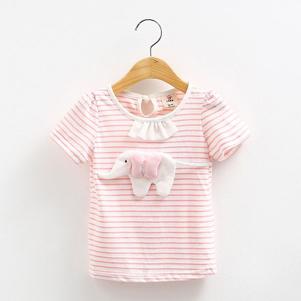 girls clothes 2021 summer pure cotton yellow pink solid color patchwork elephant decoration short sleeve o-neck t-shirt for girl, White;black
girls clothes 2021 summer pure cotton yellow pink solid color patchwork elephant decoration short sleeve o-neck t-shirt for girl, White;black