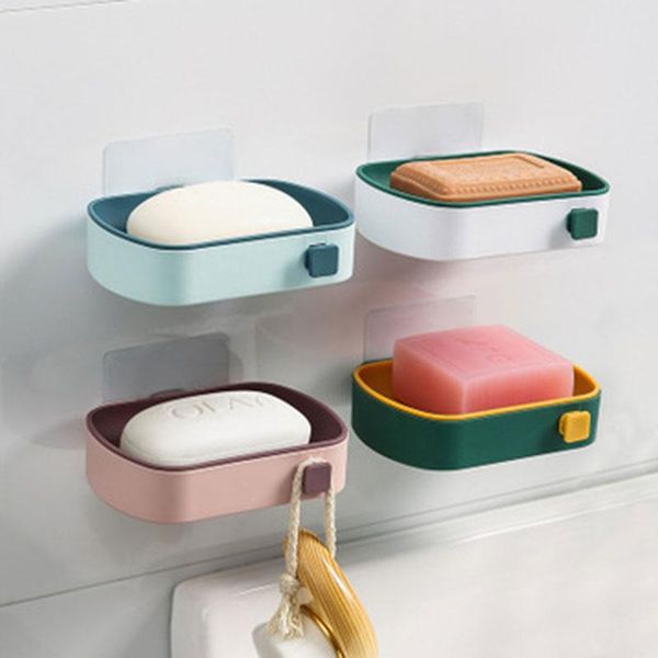 soap rack no drilling wall mounted double layer holder sponge dish bathroom accessories dishes storage
soap rack no drilling wall mounted double layer holder sponge dish bathroom accessories dishes storage