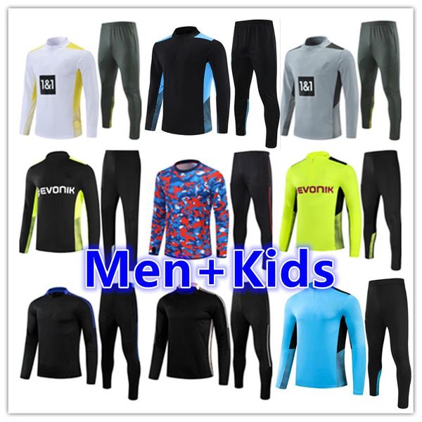 kids + mens 2122 football training tracksuit soccer jerseys tracksuits suit sets 2021 2022 men kid survetement foot chandal jacket jogging s, Black
kids + mens 2122 football training tracksuit soccer jerseys tracksuits suit sets 2021 2022 men kid survetement foot chandal jacket jogging s, Black