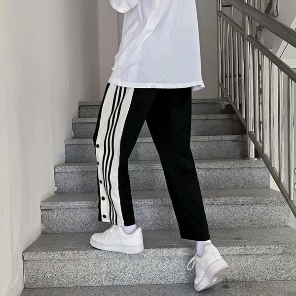 spring hong kong style straight women pant sports trend loose and versatile autumn casual wide leg, Black
spring hong kong style straight women pant sports trend loose and versatile autumn casual wide leg, Black
