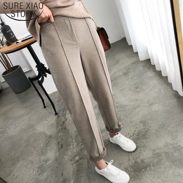 women's pants & capris thicken women pencil 2021 spring winter plus size ol style wool female work suit pant loose trousers 6648 50, Black;white
women's pants & capris thicken women pencil 2021 spring winter plus size ol style wool female work suit pant loose trousers 6648 50, Black;white