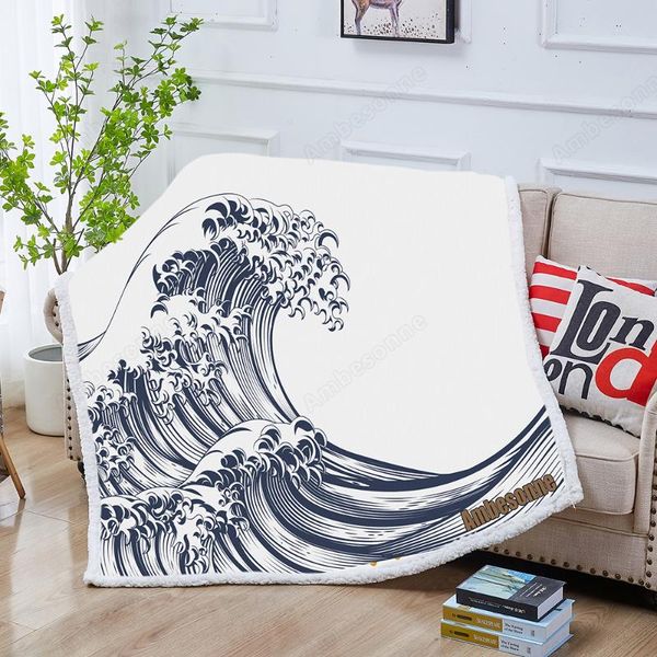 blankets an oriental japanese great wave style sherpa blanket for beds velvet plush throw soft bedding 1pc manta
blankets an oriental japanese great wave style sherpa blanket for beds velvet plush throw soft bedding 1pc manta