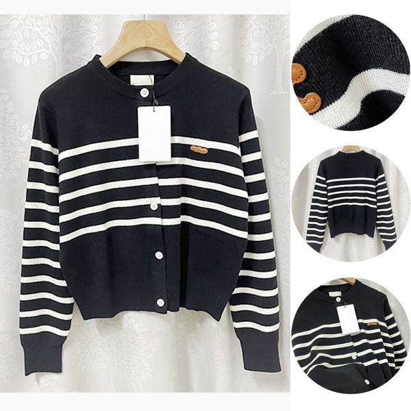 1106 2021 runway autumn brand same style sweater long sleeve crew neck black cardigan fashion clothes womens xue, White;black
1106 2021 runway autumn brand same style sweater long sleeve crew neck black cardigan fashion clothes womens xue, White;black