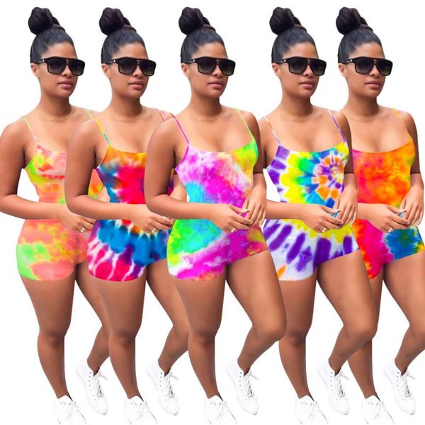 summer women's jumpsuit european and american style model tie-dye print slacks on the back casual fashion jumpsuits & rompers, Black;white
summer women's jumpsuit european and american style model tie-dye print slacks on the back casual fashion jumpsuits & rompers, Black;white