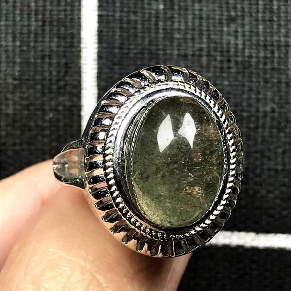 cluster rings 16x13mm natural green phantom quartz ring jewelry for woman man crystal oval beads garden ghost silver adjustable, Golden;silver
cluster rings 16x13mm natural green phantom quartz ring jewelry for woman man crystal oval beads garden ghost silver adjustable, Golden;silver