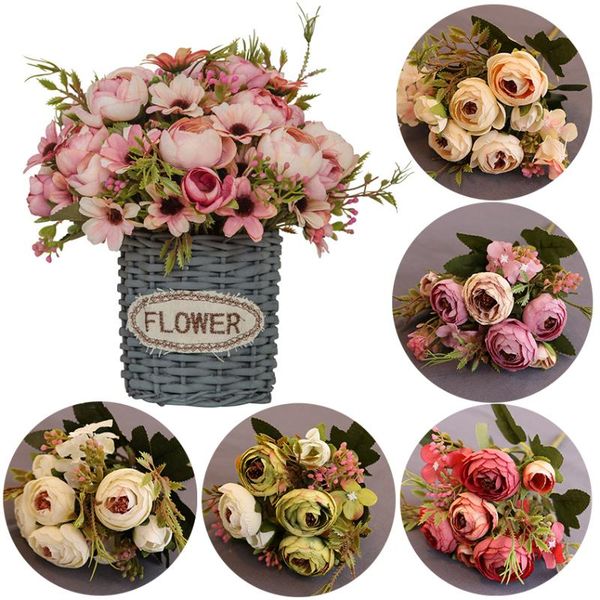 1pcs bundle silk tea roses bride bouquet for christmas home wedding year decoration fake plants artificial flowers decorative & wreaths
1pcs bundle silk tea roses bride bouquet for christmas home wedding year decoration fake plants artificial flowers decorative & wreaths