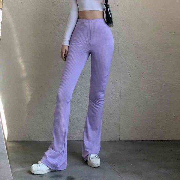 sweet slim knitted ribbed flare women pants 90s fashion spring casual bodycon high waist trousers vintage bottoms streetwear l3, Black;white
sweet slim knitted ribbed flare women pants 90s fashion spring casual bodycon high waist trousers vintage bottoms streetwear l3, Black;white