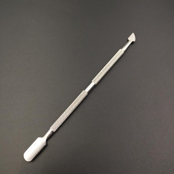 nail art kits 1pcs tools stainless steel cuticle pusher double head spoon remover for manicure care 
nail art kits 1pcs tools stainless steel cuticle pusher double head spoon remover for manicure care