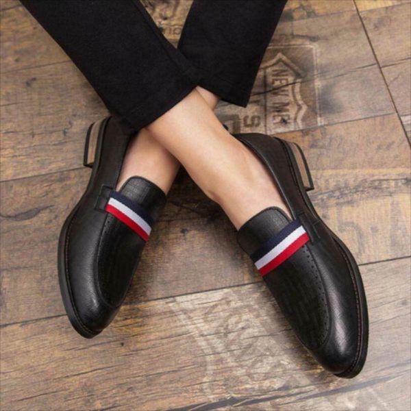 men's handmade pu black ribbon decoration loafers trendy fashion everyday all-match business casual shoes 1kb017 dress
men's handmade pu black ribbon decoration loafers trendy fashion everyday all-match business casual shoes 1kb017 dress