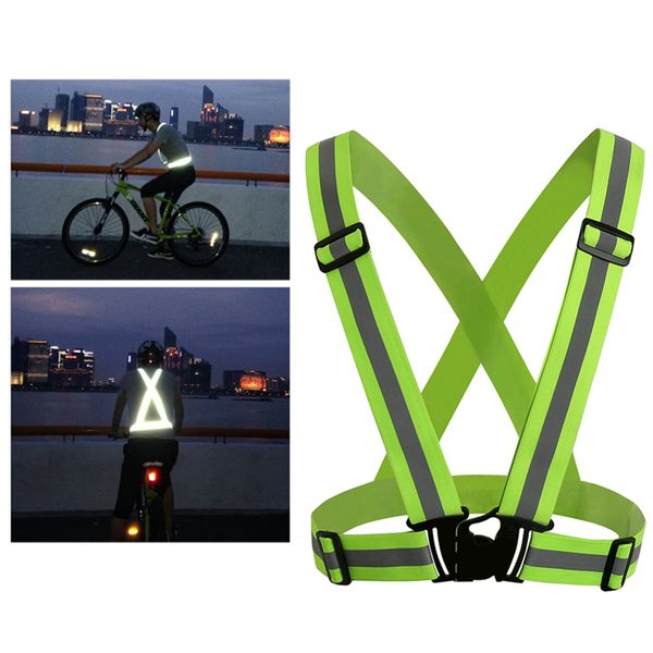 safety gear reflective vest clothing high visibility day and night adjustable & elastic strip vest jacket for running cycling outdoor2323
safety gear reflective vest clothing high visibility day and night adjustable & elastic strip vest jacket for running cycling outdoor2323