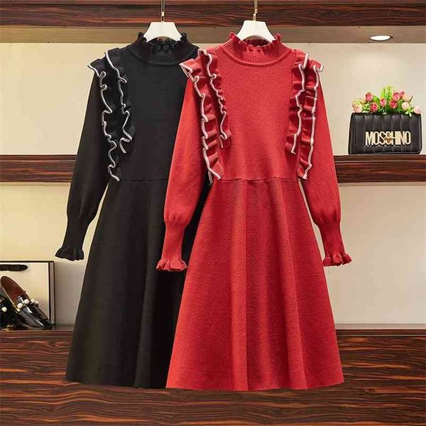 plus size women's autumn and winter wear fat sister slimming knit skirt mid-length dress uk165 210507, Black;gray
plus size women's autumn and winter wear fat sister slimming knit skirt mid-length dress uk165 210507, Black;gray