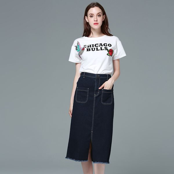 big yards dresses overd elastic waist denim fashion lace casual hip plus fat wear resistant
big yards dresses overd elastic waist denim fashion lace casual hip plus fat wear resistant