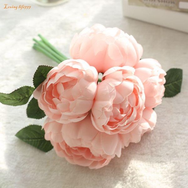 rose pink silk bouquet peony artificial flowers diy bride wedding home decoration fake faux garden roses #bl3 decorative & wreaths
rose pink silk bouquet peony artificial flowers diy bride wedding home decoration fake faux garden roses #bl3 decorative & wreaths