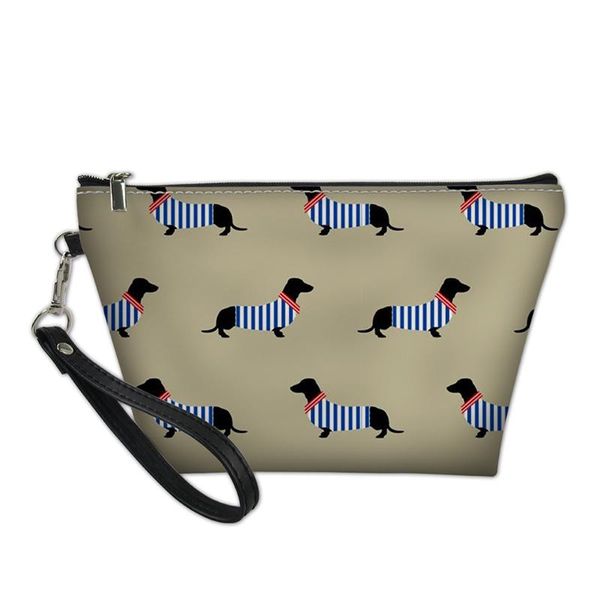 teens girls cosmetic bags 3d cute dachshund pattern pu leather custom fashion makeup for ladies travel carrying case & cases
teens girls cosmetic bags 3d cute dachshund pattern pu leather custom fashion makeup for ladies travel carrying case & cases