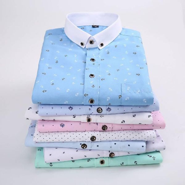 men's casual shirts men's social shirt 2021 autumn fashion business dress clothing anchor pattern printed vintage long sleeve, White;black
men's casual shirts men's social shirt 2021 autumn fashion business dress clothing anchor pattern printed vintage long sleeve, White;black