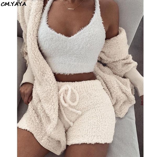 women's two piece pants winter casual tracksuits fleece open stitch trench coat shorts pieces sets fashion outfits overalls s3487, White
women's two piece pants winter casual tracksuits fleece open stitch trench coat shorts pieces sets fashion outfits overalls s3487, White