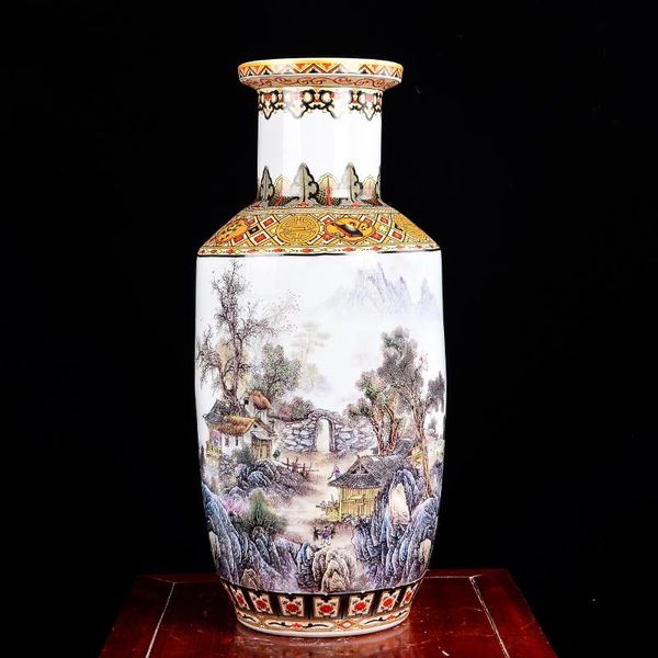 vases jingdezhen ceramic floor large vase flower chinese landscape painting living room porch high decoration big
vases jingdezhen ceramic floor large vase flower chinese landscape painting living room porch high decoration big