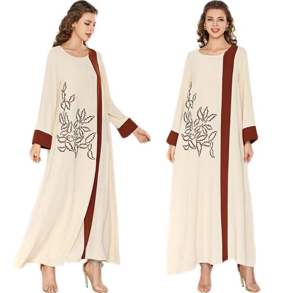 abaya muslim women ethnic long dress patchwork embroidery arab jilbab robe gown casual o-neck autumn sleeve middle east clothing, Red
abaya muslim women ethnic long dress patchwork embroidery arab jilbab robe gown casual o-neck autumn sleeve middle east clothing, Red