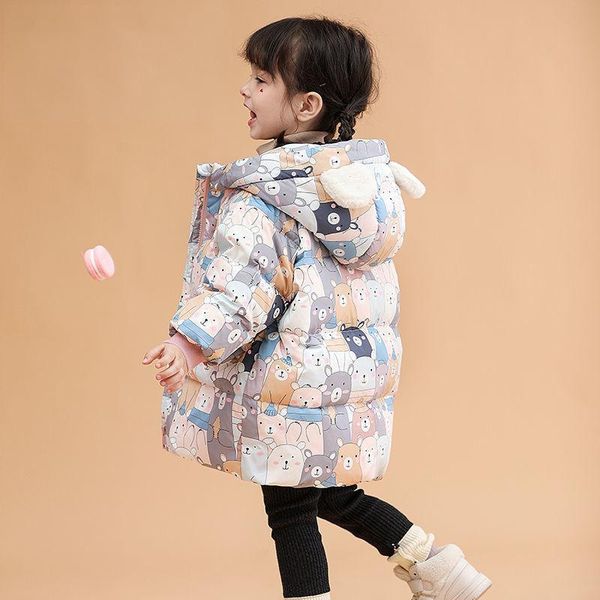 down coat children clothing long parka jacket baby girl 2021 winter snowsuit outerwear hooded kids overcoat for, Blue;gray
down coat children clothing long parka jacket baby girl 2021 winter snowsuit outerwear hooded kids overcoat for, Blue;gray