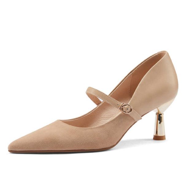 women's mary janes shoes in spring autumn high heel 6cm pointed toe shallow pumps non-slip size 34-39 for wedding 210611, Black
women's mary janes shoes in spring autumn high heel 6cm pointed toe shallow pumps non-slip size 34-39 for wedding 210611, Black