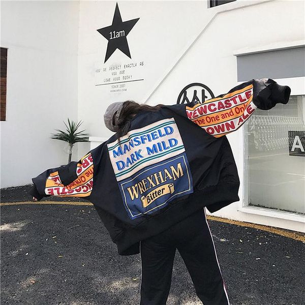 women's jackets harajuku oversized pocket button long-sleeved jacket traf printed bomber women spring clothes, Black;brown
women's jackets harajuku oversized pocket button long-sleeved jacket traf printed bomber women spring clothes, Black;brown