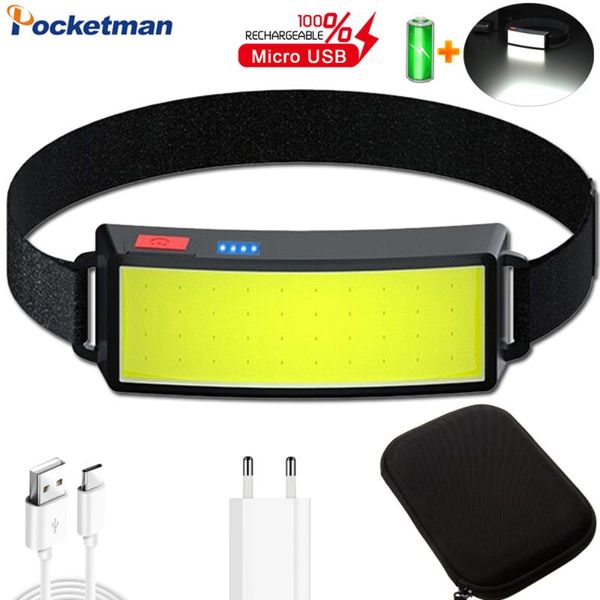 headlamps 50000lumens headlamp mini cob led headlight with built-in battery usb rechargeable head lamp torch lanterna for fishing camping
headlamps 50000lumens headlamp mini cob led headlight with built-in battery usb rechargeable head lamp torch lanterna for fishing camping