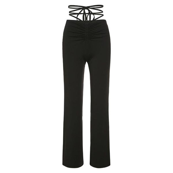 women's pants & capris 2021 women casual long solid color straps tie elastic band high waist bottom slim-fit stretchy straight leg trou, Black;white
women's pants & capris 2021 women casual long solid color straps tie elastic band high waist bottom slim-fit stretchy straight leg trou, Black;white