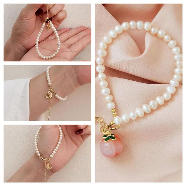 link, chain fashion stainless steel string pearl bracelet china fu character round brand pendant jewelry wholesale, Black
link, chain fashion stainless steel string pearl bracelet china fu character round brand pendant jewelry wholesale, Black