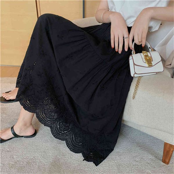 women's tracksuits hzirip sweet hollow out embroidered female fashion flower summer floral all the game femme loose casual long skirts, Gray
women's tracksuits hzirip sweet hollow out embroidered female fashion flower summer floral all the game femme loose casual long skirts, Gray