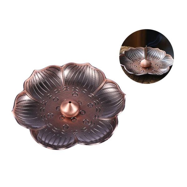 multi-functional alloy incense burner dish creative plum blossom stand stick holder portable ash catcher fragrance lamps
multi-functional alloy incense burner dish creative plum blossom stand stick holder portable ash catcher fragrance lamps