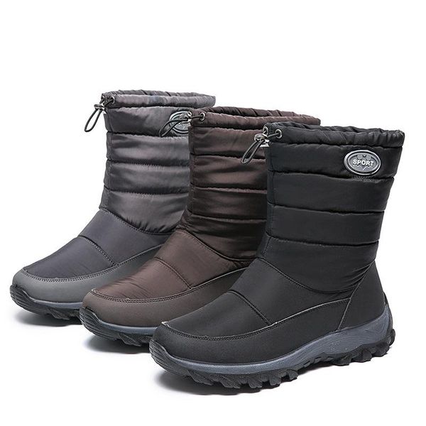 boots winter snow women's plus size thick velvet cotton-padded shoes warm waterproof, Black
boots winter snow women's plus size thick velvet cotton-padded shoes warm waterproof, Black