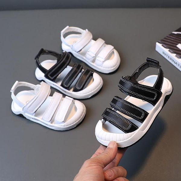 sandals summer white black kids baby sports for little boys roma school flat beach toddler shoes 1 2 3 5 6 years old, Black;red
sandals summer white black kids baby sports for little boys roma school flat beach toddler shoes 1 2 3 5 6 years old, Black;red