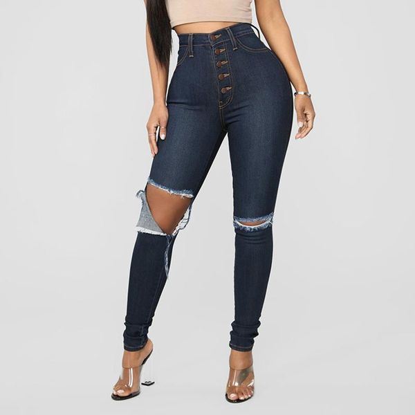 women's pants & capris women slim small leg jeans trousers washed ripped hole gradient long denim regular pantalones de mujer, Black;white
women's pants & capris women slim small leg jeans trousers washed ripped hole gradient long denim regular pantalones de mujer, Black;white