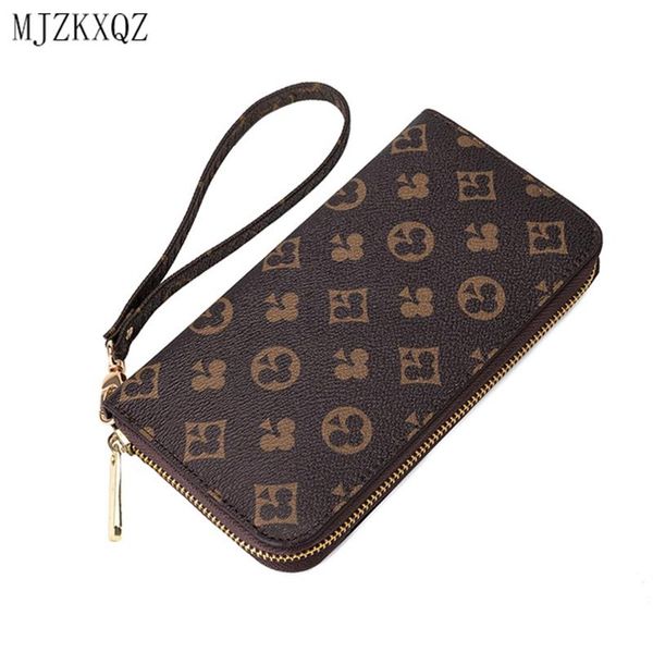 wallets mjzkxqz brand leather women long zipper coin purses poker flower design clutch wallet male money holder, Red;black
wallets mjzkxqz brand leather women long zipper coin purses poker flower design clutch wallet male money holder, Red;black